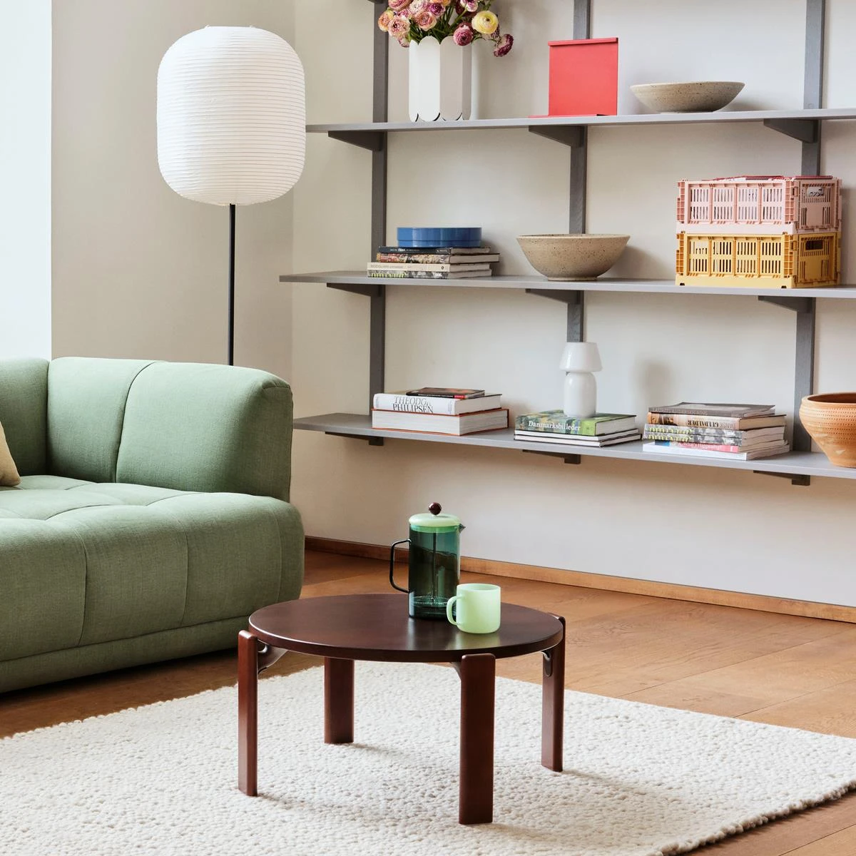 HAY Peas Random Vloerkleed 170 X 240 Cm - Cream 6 HAY Peas Random Vloerkleed 170 X 240 Cm - Cream - Afbeelding 4