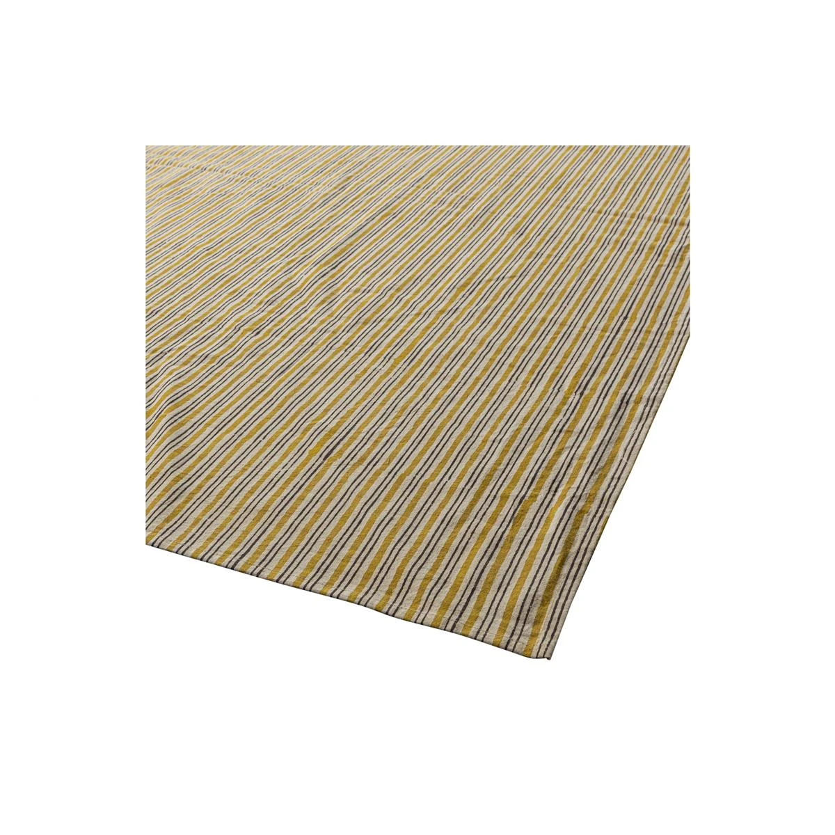 BePureHome Tafelkleed Chevron - Katoen - Zwart|Mosterd - 150x300x1 5 BePureHome Tafelkleed Chevron - Katoen - Zwart|Mosterd - 150x300x1 - Afbeelding 3