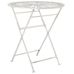 Beliani - SCAFA - Bistro Set - Wit - IJzer 18 Beliani - SCAFA - Bistro Set - Wit - IJzer -Meubels Voor Thuis 11108280