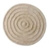 HKliving Round Woolen Vloerkleed Ø 150 Cm - Cream -Meubels Voor Thuis 11119389