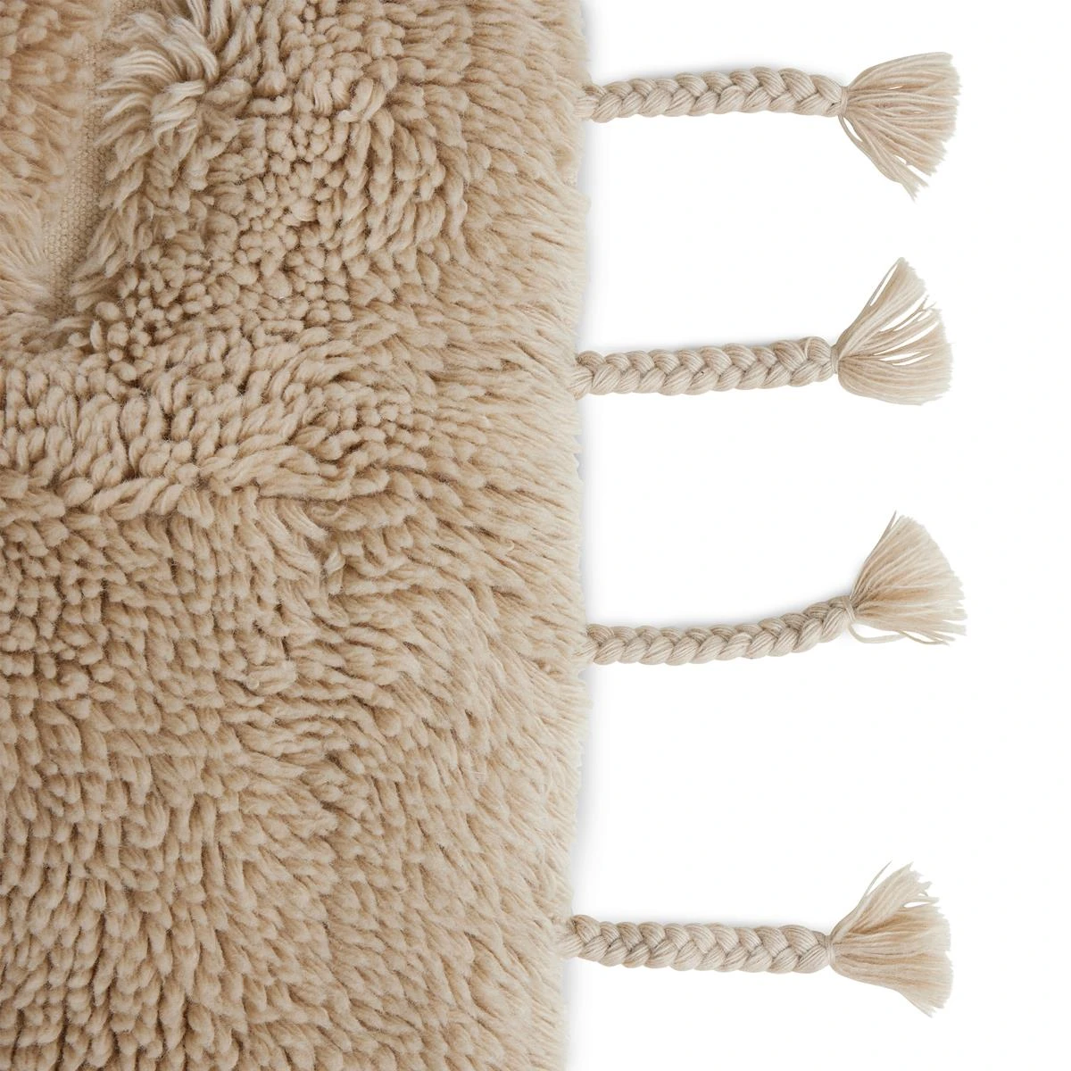 HKliving Wool Limitless Vloerkleed 140 X 200 Cm - Cream 7 HKliving Wool Limitless Vloerkleed 140 X 200 Cm - Cream - Afbeelding 5