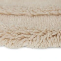HKliving Round Woolen Vloerkleed Ø 150 Cm - Cream -Meubels Voor Thuis 11119404