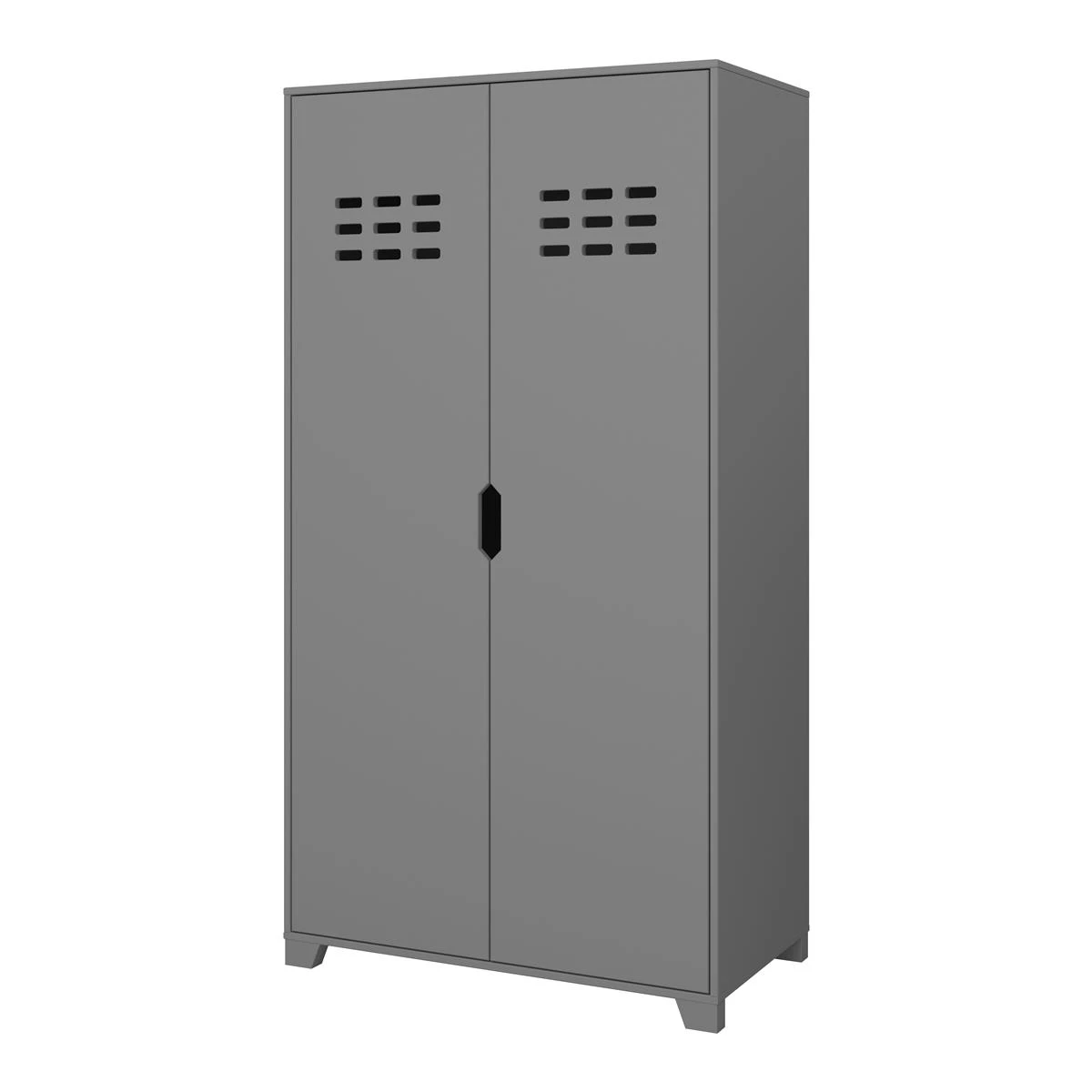 By FonQ Basic Locker Kledingkast - Grijs 4 By FonQ Basic Locker Kledingkast - Grijs - Afbeelding 2