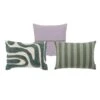 By FonQ Sierkussen Set Van 3 - Wave - Linen Line - Linen Stripe -Meubels Voor Thuis 11127665