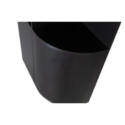 WOOOD Exclusive Finca Opbergkast Rond Rechts - Zwart - 210x78x40 -Meubels Voor Thuis 11127834