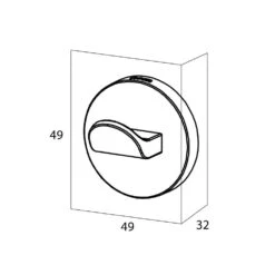 Tiger Noon Haak Ø 4,9 Cm -Meubels Voor Thuis 11129206