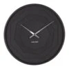 Karlsson Layered Origami Wandklok - Zwart -Meubels Voor Thuis 11130671