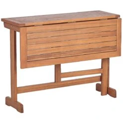 Beliani - LENOLA - Bistroset Voor 2 - Lichte Houtkleur - Acaciahout -Meubels Voor Thuis 11134391