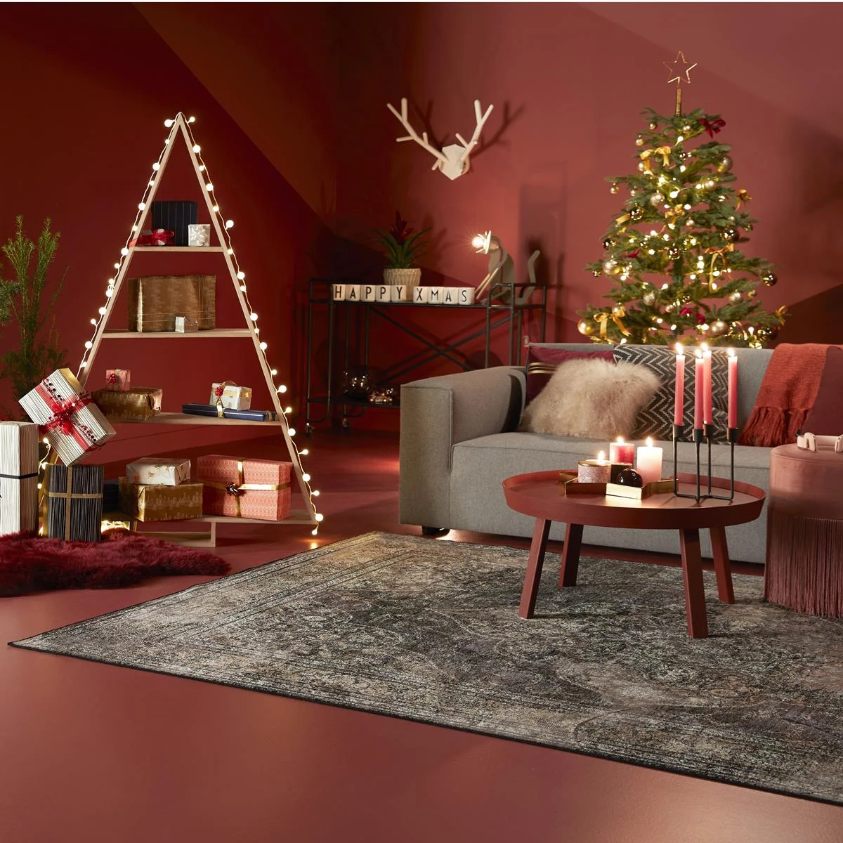 Dutchbone Rugged Vloerkleed 200 X 300 Cm - Bruin 14 Dutchbone Rugged Vloerkleed 200 X 300 Cm - Bruin - Afbeelding 12