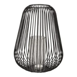 Present Time Illuminate Lantaarn L - Zwart