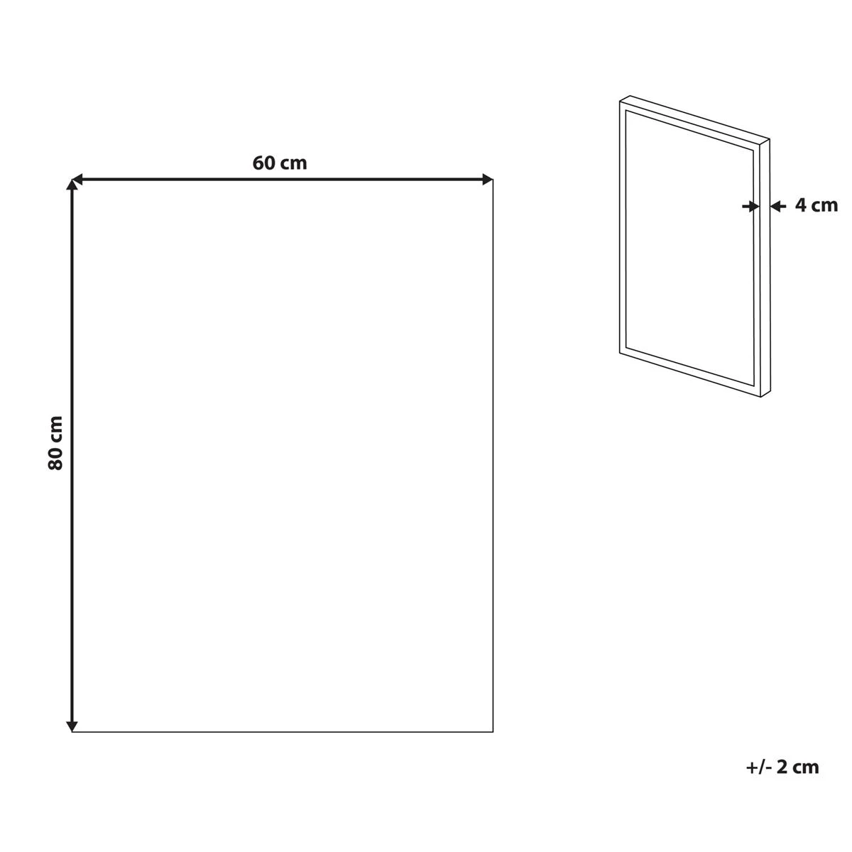 Beliani - AFASSA - Canvas - Roze - Polyester 7 Beliani - AFASSA - Canvas - Roze - Polyester - Afbeelding 5