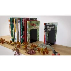 Gorillz Design- Regal- Boekensteun 2 Stuks -Zwart -Meubels Voor Thuis 11152228