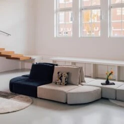 Zuiver Hunter Bank Element - Navy -Meubels Voor Thuis 11152725