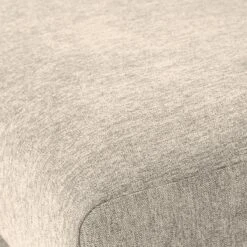 Vtwonen Couple Poef - Polyester - Zand - 44x100x100 -Meubels Voor Thuis 11153872