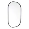 Fragix Iris Spiegel Ovaal - Zwart - Metaal - 80x50 1 Fragix Iris Spiegel Ovaal - Zwart - Metaal - 80x50 -Meubels Voor Thuis 11159914