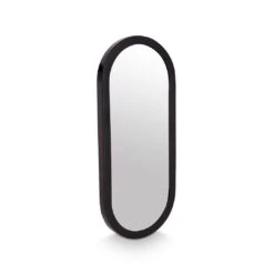 Vtwonen Ovale Spiegel - Ovaal - Zwart - 70cm