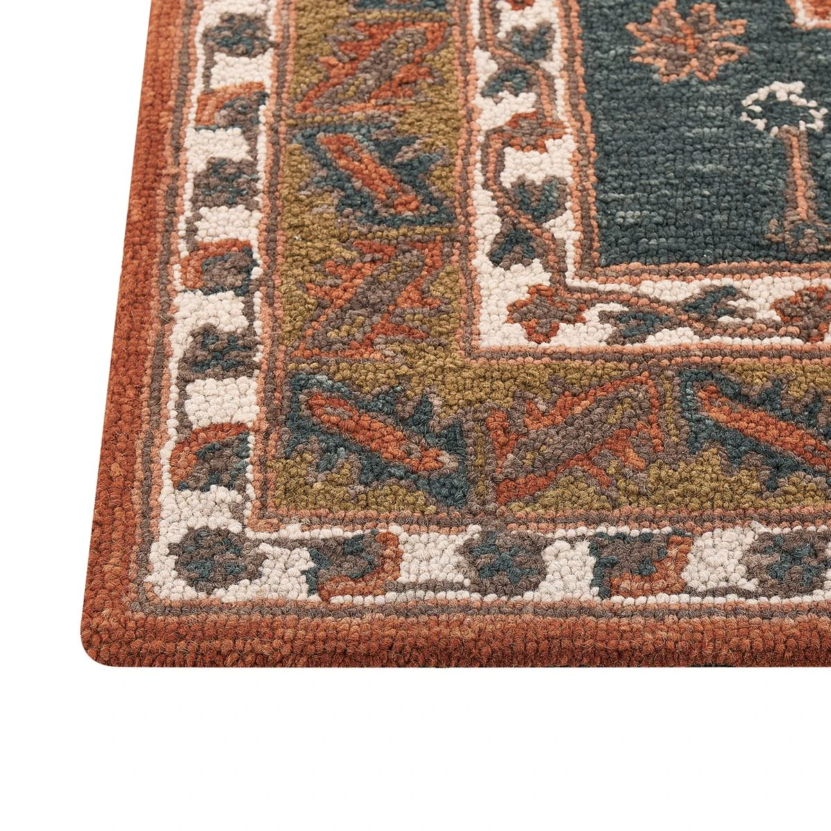 Beliani - GELINKAYA - Vloerkleed - Multicolor - 160 X 230 Cm - Wol 5 Beliani - GELINKAYA - Vloerkleed - Multicolor - 160 X 230 Cm - Wol - Afbeelding 3