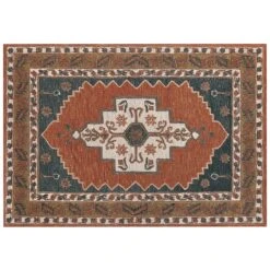 Beliani - GELINKAYA - Vloerkleed - Multicolor - 160 X 230 Cm - Wol