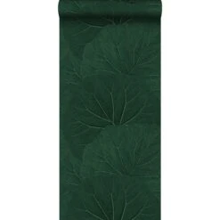 ESTAhome Behang Grote Bladeren Emerald Groen - 0,53 X 10,05 M - 138997