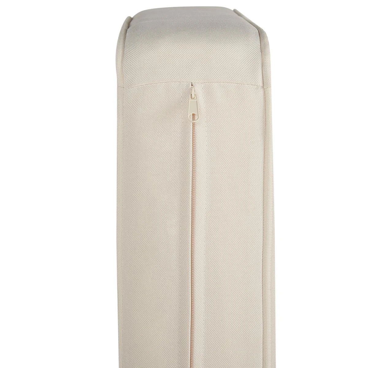 Beliani - BARATTI - Tuinstoel Met Ottomaan - Lichte Houtkleur|Wit 12 Beliani - BARATTI - Tuinstoel Met Ottomaan - Lichte Houtkleur|Wit - Afbeelding 10