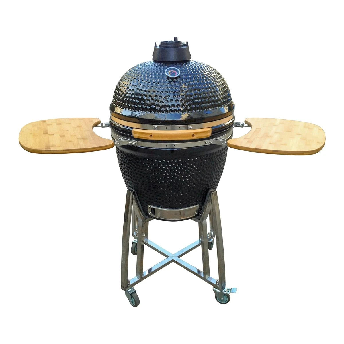 MOOS Kamado Grill 21 Inch Keramische Barbecue - Zwart 3 MOOS Kamado Grill 21 Inch Keramische Barbecue - Zwart