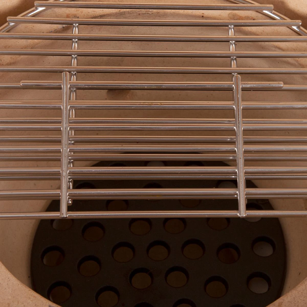 MOOS Kamado Grill 21 Inch Keramische Barbecue - Zwart 11 MOOS Kamado Grill 21 Inch Keramische Barbecue - Zwart - Afbeelding 9