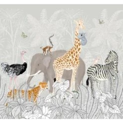 Art For The Home | Kids Jungle - Fotobehang - 280x300 Cm