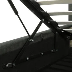 Beliani-RENNES -Bed Met Opbergruimte-Donkergrijs-180x200 Cm-Polyester 19 Beliani-RENNES -Bed Met Opbergruimte-Donkergrijs-180x200 Cm-Polyester -Meubels Voor Thuis 11227425