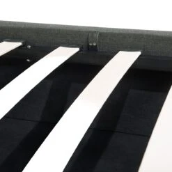 Beliani-RENNES -Bed Met Opbergruimte-Donkergrijs-180x200 Cm-Polyester 20 Beliani-RENNES -Bed Met Opbergruimte-Donkergrijs-180x200 Cm-Polyester -Meubels Voor Thuis 11227427