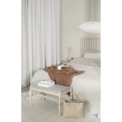 Rowico Home Milford Eikenhouten Bankje Whitewash - Met Zitkussen - 80 7 Rowico Home Milford Eikenhouten Bankje Whitewash - Met Zitkussen - 80 -Meubels Voor Thuis 11246531