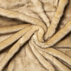 Riviera Maison Plaid Bruin, Deken - RM Veran 170x130 - Acryl -Meubels Voor Thuis 11247084