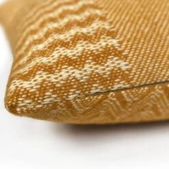 Malagoon Uptown Wool Sierkussen 45 X 45 - Ocre -Meubels Voor Thuis 11251051