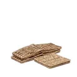 Kave Home - Set Van 2 Xuliana-dozen Van Natuurvezel -Meubels Voor Thuis 11253893