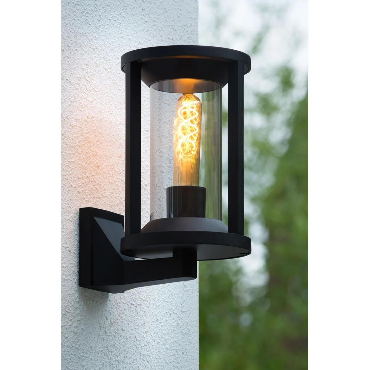 Lucide CADIX - Wandlamp Buiten - 1xE27 - IP65 - Zw 10 Lucide CADIX - Wandlamp Buiten - 1xE27 - IP65 - Zw - Afbeelding 8