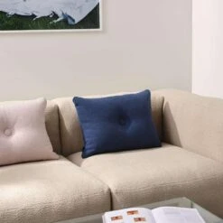 HAY Dot Sierkussen 45 X 60 Cm - Dark Blue -Meubels Voor Thuis 11312313