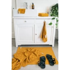 Knit Factory Gastendoek Ivy - Stone Green - 40x30 Cm -Meubels Voor Thuis 11325322