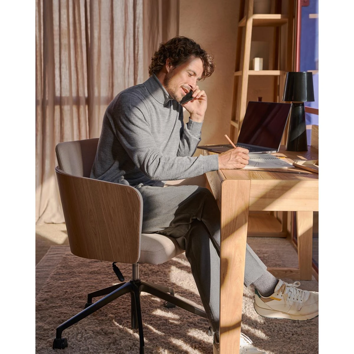 Kave Home - Wit Marely-vloerkleed Van Wol 200 X 300 Cm 6 Kave Home - Wit Marely-vloerkleed Van Wol 200 X 300 Cm - Afbeelding 4