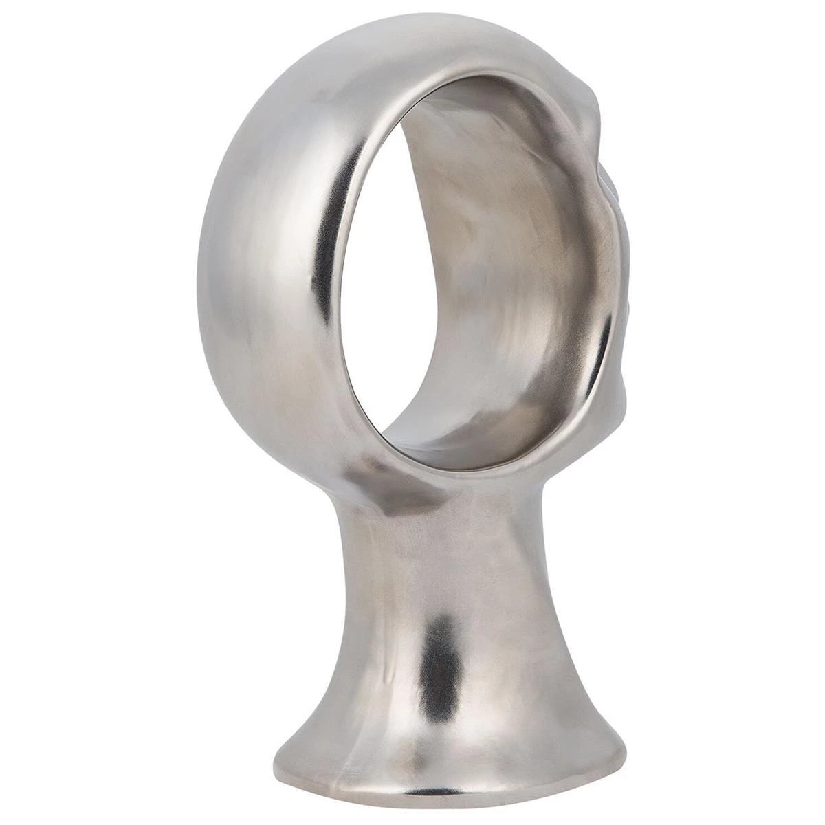 Beliani - TAXILA - Decofiguur - Zilver - Keramiek 8 Beliani - TAXILA - Decofiguur - Zilver - Keramiek - Afbeelding 6