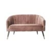 Leitmotiv - Sofa Royal Velvet Mauve Pink 2 Leitmotiv - Sofa Royal Velvet Mauve Pink -Meubels Voor Thuis 11429654