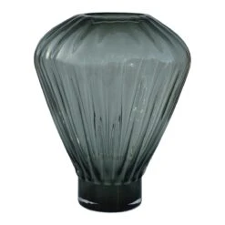 Vase The World Bel Air Vaas Ø 30 Cm - Grijs