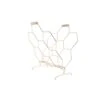 Present Time - Tijdschriftenrek Honeycomb - Verguld - 40x33x45cm -Meubels Voor Thuis 11431056