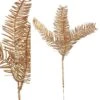 PTMD Leaves Plant Spar Kunsttak - 16 X 12 X 28 Cm - Goud -Meubels Voor Thuis 11449262