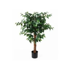Present Time Kunstplant Fig Ficus - Groen - 76x76x110cm