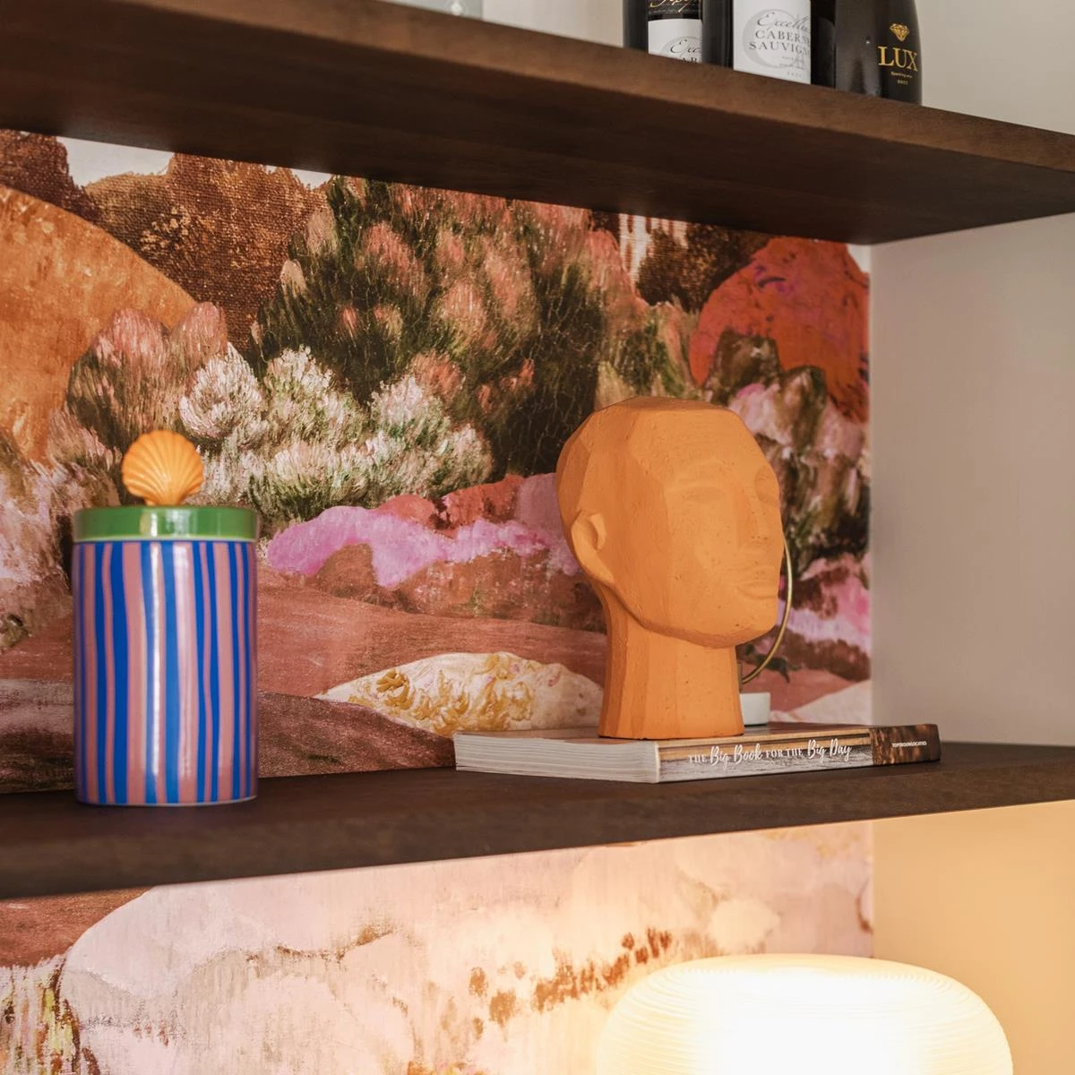 HKliving Abstract Hoofd Sculptuur 9 HKliving Abstract Hoofd Sculptuur - Afbeelding 7