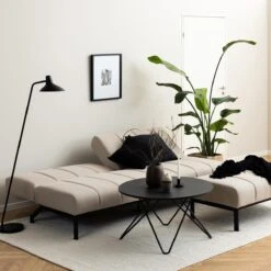 By FonQ Lines Slaapbank - Beige -Meubels Voor Thuis 11460970