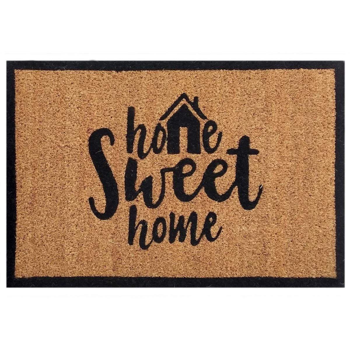SVJ Deurmat ''Home Sweet Home'' - 40x60 Cm - Bruin - Set Van 10 4 SVJ Deurmat ''Home Sweet Home'' - 40x60 Cm - Bruin - Set Van 10 - Afbeelding 2