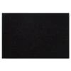 SVJ Deurmat Rechthoekig - 80 X 100 X 1 Cm - Kokos - Zwart -Meubels Voor Thuis 11462396