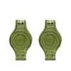 Brût Homeware, Set Van 2 Kaarshouder Round, Smokey Green -Meubels Voor Thuis 11463391