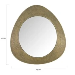 DKNC - Spiegel Turku - Aluminium - 45x2x45cm - Brons 5 DKNC - Spiegel Turku - Aluminium - 45x2x45cm - Brons -Meubels Voor Thuis 11471787
