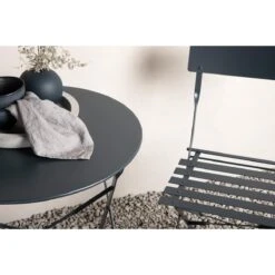 Nest Outdoor Lovisa Metalen Tuinset Donkergrijs -Meubels Voor Thuis 11480315